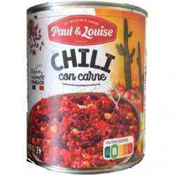 PAUL LOUISE - Chili con carne - boite de 800 g