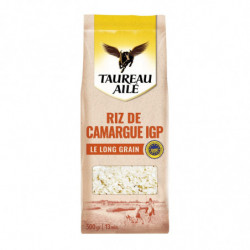 LOT DE 5 - TAUREAU AILE - Riz Long Grain IGP Camargue - paquet de 500 g