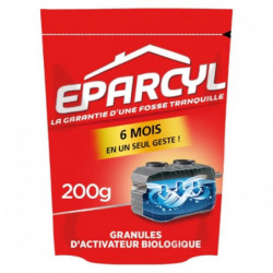 EPARCYL - Entretien fosse septique - Odeurs et Engorgement Granules - Sachet 200 G