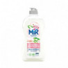 LOT DE 6 - MIR - Liquide Vaisselle Dégraissant Peaux Sensibles Aloe Vera Fleurs de Coton - flacon de 450 ml