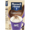 LOT DE 3 - MAXWELL HOUSE - Cappuccino Milka Café Soluble 8 sticks - Sachet de 154 g