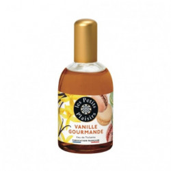 LOT DE 3 - LES PETITS PLAISIRS - Vanille gourmande Eau de toilette - vaporisateur de 110 ml