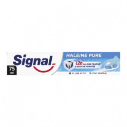 LOT DE 5 - SIGNAL - Dentifrice Haleine pure - tube de 75 ml