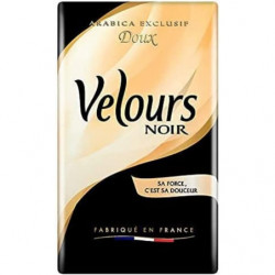 VELOURS NOIR - Café Moulu - paquet de 250 g