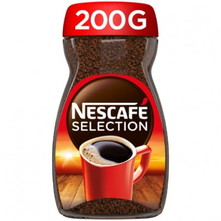 LOT DE 3 - NESCAFE - Sélection Café Soluble - flacon de 200 g