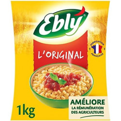 LOT DE 2 - EBLY - Original Blé Vrac Nature 10 Min - paquet de 1 kg