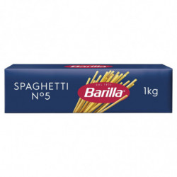 LOT DE 2 - BARILLA - Pâtes Spaghetti N° 5 - paquet de 1 kg