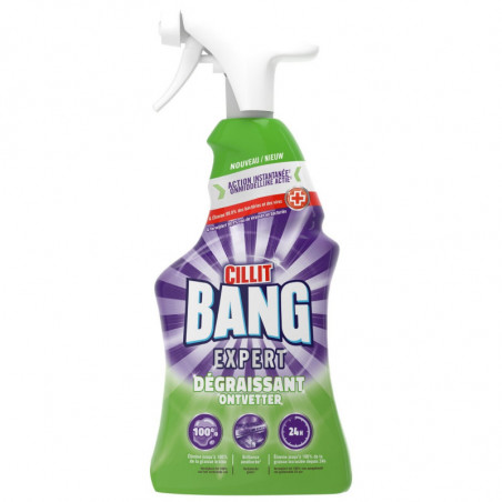 LOT DE 6 - CILLIT BANG - Nettoyant ménager Dégraissant Vert  - pistolet de 750 ml