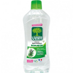L'ARBRE VERT - Nettoyant multi-surfaces écologique Concentré Romarin - flacon de 1 l