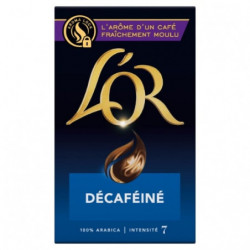 LOT DE 6 - L'OR - Café Moulu Décaféiné - paquet de 250 g