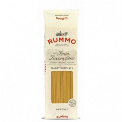 LOT DE 6 - RUMMO - Pâtes spaghetti épais n° 5 Lenta Lavorazione - paquet de 500 g