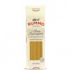 LOT DE 4 - RUMMO - Pâtes spaghetti épais n° 5 Lenta Lavorazione - paquet de 500 g