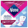 LOT DE 4 - NANA - Dailies Fraicheur Extra Long- 24 Protèges-slips