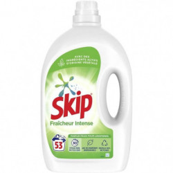 LOT DE 2 - SKIP - Fraîcheur intense Lessive liquide 56 lavages - 2,52 l