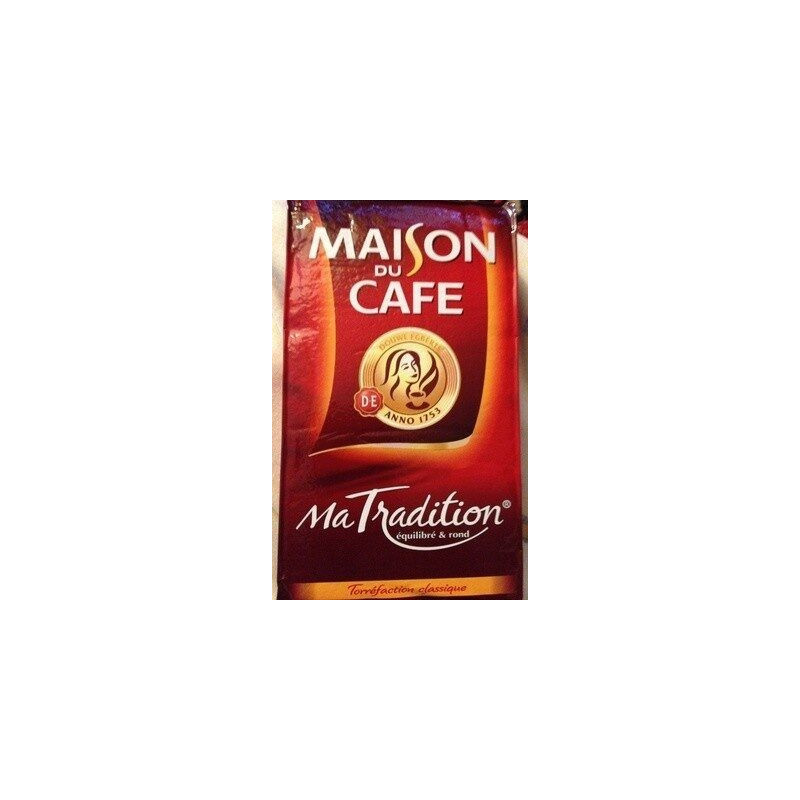 LOT DE 4 - MAISON DU CAFE - Ma Tradition Café moulu - paquet de 250 g