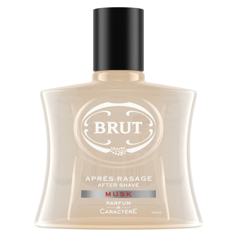 LOT DE 6 - BRUT - Lotion Après Rasage Musk - flacon de 100 ml
