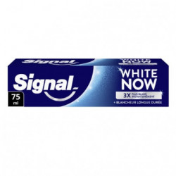 LOT DE 6 - SIGNAL - White Now Dentifrice Blancheur - tube de 75 ml