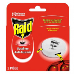 LOT DE 5 - RAID - Systéme Anti-Fourmis Usage Intérieur Et Extérieur Insecticide - boite de 1 piège