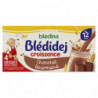 LOT DE 6 - BLEDINA - Blédidej Chocolat Gourmand céréales bébé dès 12 mois - boîte de 4 briques de 250 ml