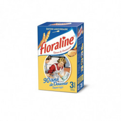 LOT DE 2 - FLORALINE - Spécialité céréalière à cuire Nature - boite de 500 g
