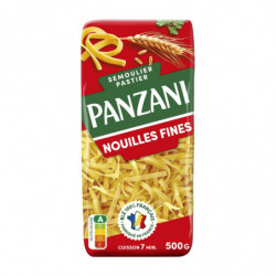 LOT DE 2 - PANZANI - Nouilles Fines Pâtes - paquet de 500 g