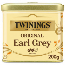 LOT DE 5 - TWININGS - Original Earl Grey Vrac - boite de 200 g