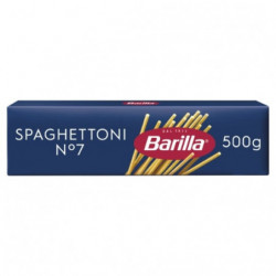 LOT DE 6 - BARILLA - Pâtes Spaghettoni n°7 - paquet de 500 g