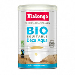 LOT DE 4 - MALONGO - Déca Aqua Max Havellar café moulu - boite de 250 g