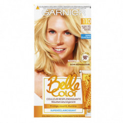 LOT DE 3 - GARNIER - Belle Color Coloration 110 Blond Très Très Clair Naturel - la boite