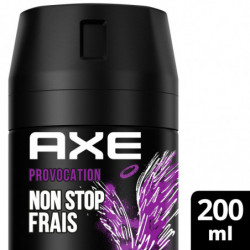 LOT DE 3 - AXE - Provocation Déodorant homme Non-Stop Frais - spray de 200 ml