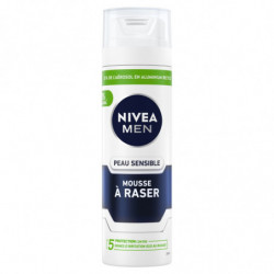 NIVEA MEN - Peau Sensible Mousse à raser 0% alcool - 200 ml