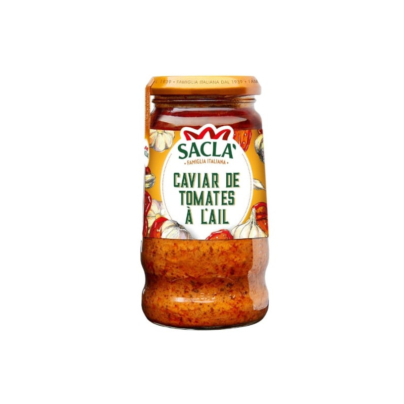 SACLA - Sauce Caviar De Tomates A l'Ail - pot de 290 g