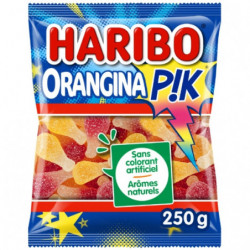 HARIBO - Bonbons Orangina Pik - paquet de 250 g