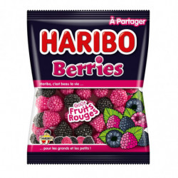 LOT DE 6 - HARIBO - Bonbons Berries - sachet de 200 g