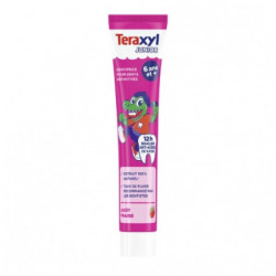 LOT DE 6 - TERAXYL - Dentifrice Junior 6 Ans Et + Goût Fraise - flacon de 75 ml
