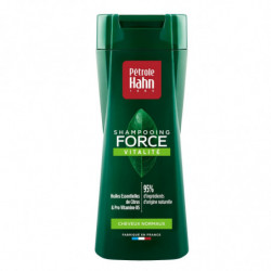 LOT DE 4 - PETROLE HAHN - Shampooing Force Vitalité Vert Cheveux Normaux - flacon de 250 ml