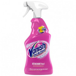 LOT DE 2 - VANISH - Oxi Action Spray détachant 4en1 textile - pistolet de 750 ml 