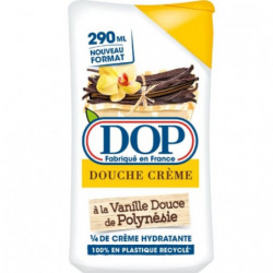 LOT DE 6 - DOP - Douceurs de Régions Crème douche Vanille de Polynésie - flacon de 290 ml
