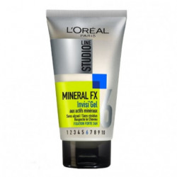LOT DE 4 - STUDIO LINE - L'OREAL PARIS Mineral FX Fixation Forte - tube de 150 ml