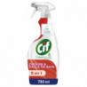 LOT DE 6 - CIF - Cuisine et Salle de bain 5en1 Nettoyant multi-usages - spray de 750 ml