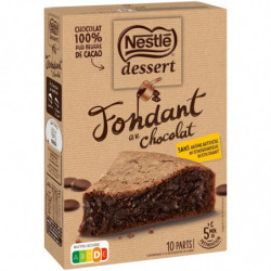 LOT DE 3 - NESTLE DESSERT - Fondant au Chocolat Préparation pour gâteau - boite de 317 g
