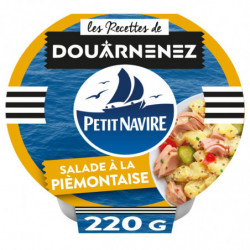 LOT DE 2 - PETIT NAVIRE - Salade Piémontaise - barquette de 220 g