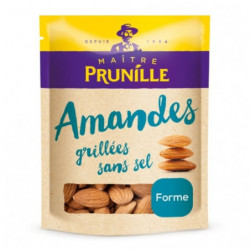 LOT DE 6 - MAITRE PRUNILLE - Amandes grillées sans sel - paquet de 250 g