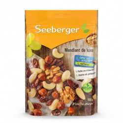 LOT DE 2 - SEEBERGER - Mendiant de luxe Fruits secs - sachet de 150 g