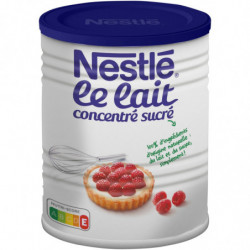 LOT DE 6 - NESTLE - Lait concentré sucré - Boite de 1 kg