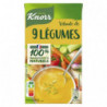 LOT DE 5 - KNORR - Soupe Velouté de 9 Légumes - brique de 1 L
