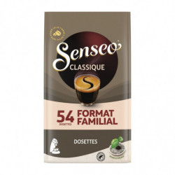 LOT DE 3 - SENSEO - Classique Café Dosettes - paquet de 54 dosettes - 375 g
