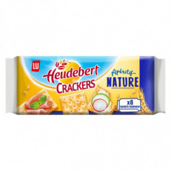 LOT DE 3 - LU HEUDEBERT - Crackers De Table Nature - 250 g