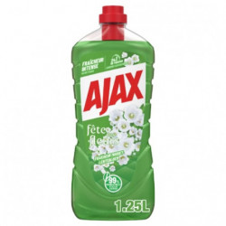 AJAX - Fête des Fleurs Muguet Nettoyant sol - bidon de 1,25 l